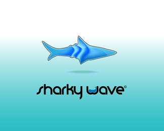 鯊魚LOGO設(shè)計