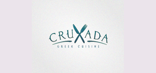 餐具LOGO設(shè)計