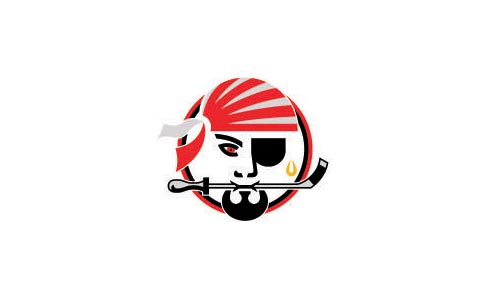 海盜包著頭巾的標(biāo)志形象