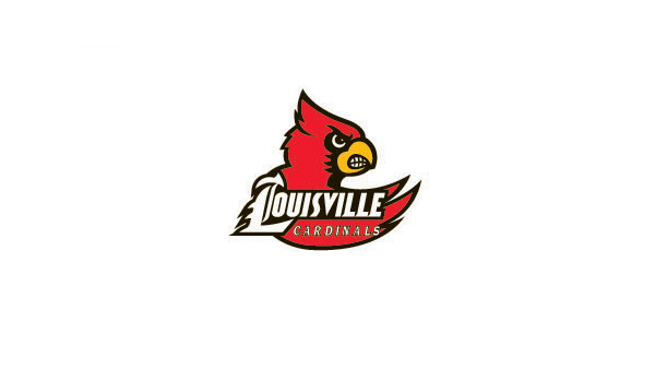 以“L”字母為創(chuàng)意融入了鸚鵡的造型，整體標志以紅色搭配，白色品牌字母LOUISVILLE簡潔形象