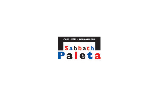 Paleta教育LOGO設(shè)計：用彩色的字母各自填色與門框意喻教育