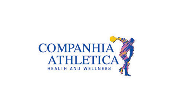 將圖形的一部分剪切掉移到其原位置的右上方的logo設(shè)計