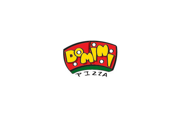 一個(gè)披薩的logo設(shè)計(jì)，logo整體做成立體感的造型，有很突出的視覺感受