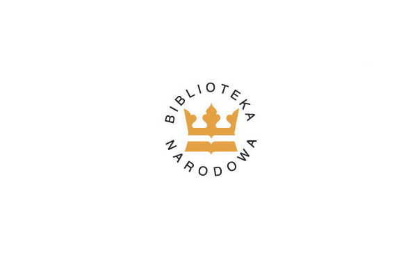 波蘭國(guó)家圖書館的logo設(shè)計(jì)。logo一皇冠與書結(jié)而成