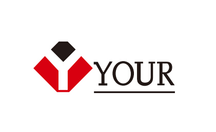 YOUR企業(yè)LOGO設(shè)計(jì)是以Y字母在菱形上的交叉而來