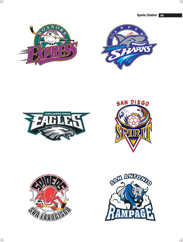 SHARKS鯊魚(yú)形象的LOGO設(shè)計(jì)