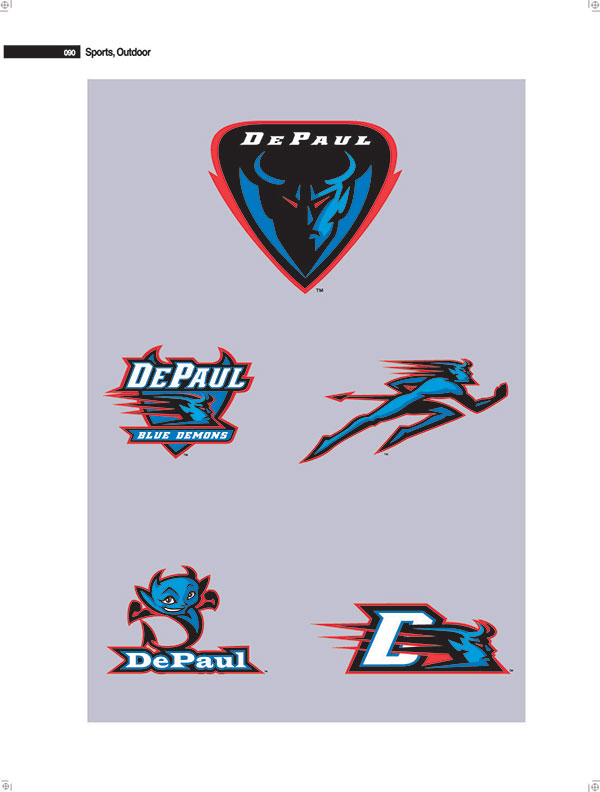 DEPAUL插畫藝術班LOGO設計