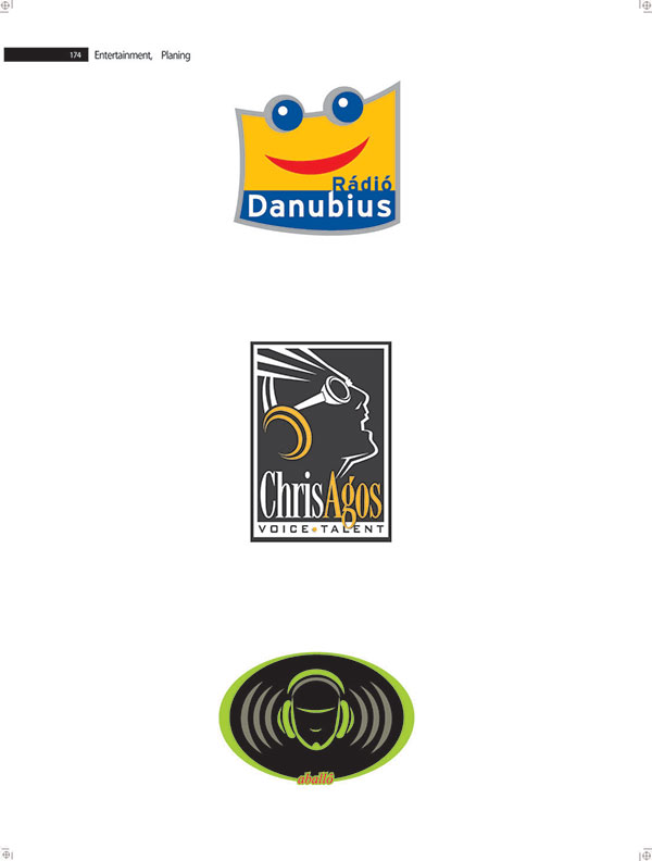 Danubius卡通笑臉的企業(yè)LOGO設(shè)計