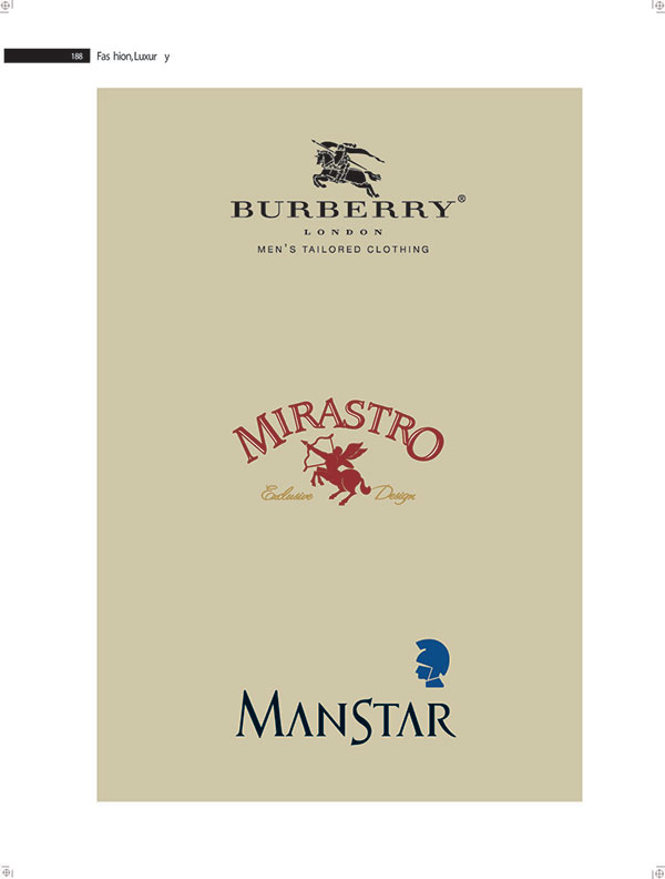 BURBERRY騎士男裝品牌標(biāo)志設(shè)計
