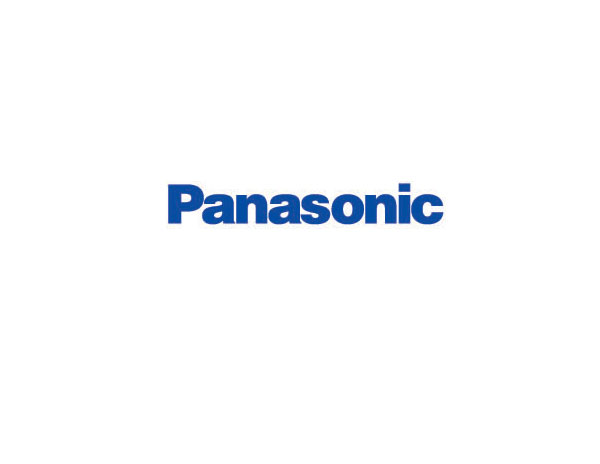 Panasonic公司LOGO設計是以粗體的藍色英文名稱為主體！