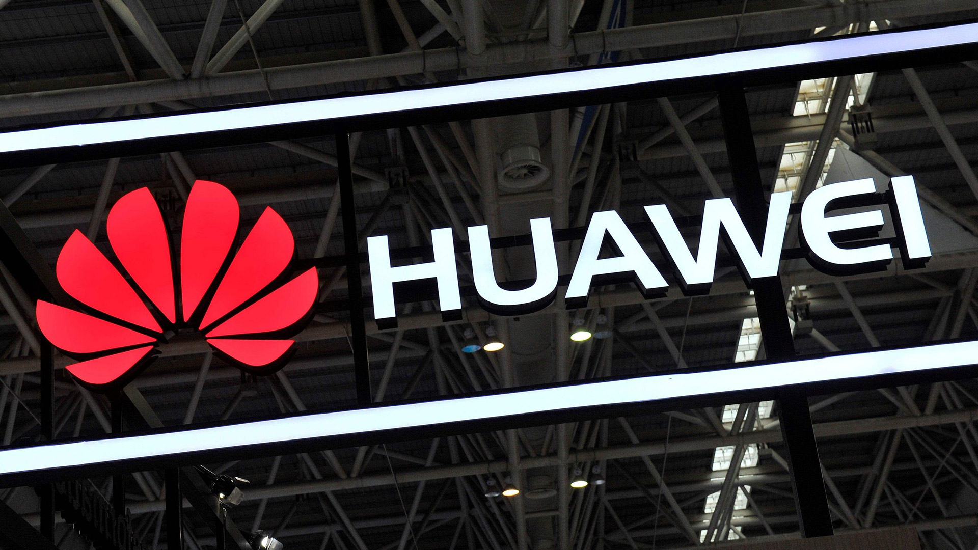 華為LOGO設計發(fā)光字效果