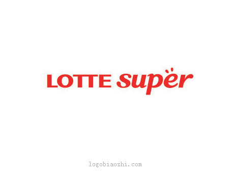 LOTTE SUPER印務公司標志