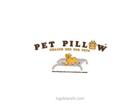 PET PILLOW寵物狗掌標志
