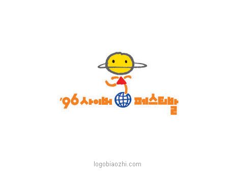 卡通兒童踩在地球上的創(chuàng)意