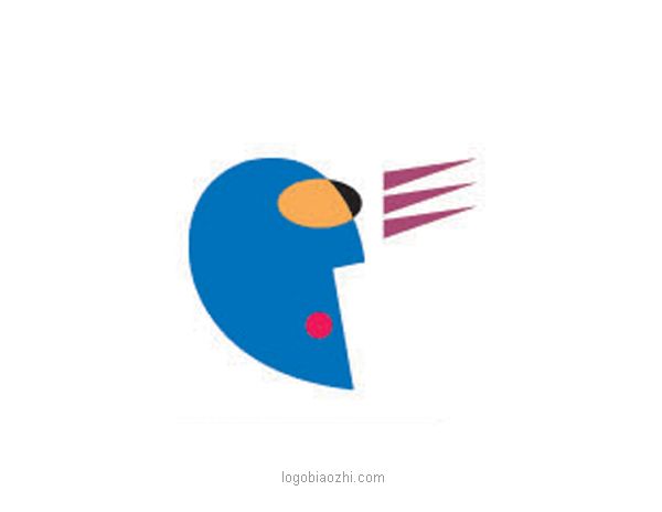 藍(lán)鳥抽象圖案設(shè)計(jì)