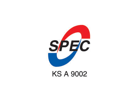 SPEC公司LOGO設(shè)計是以藍紅雙色的造型環(huán)繞而成