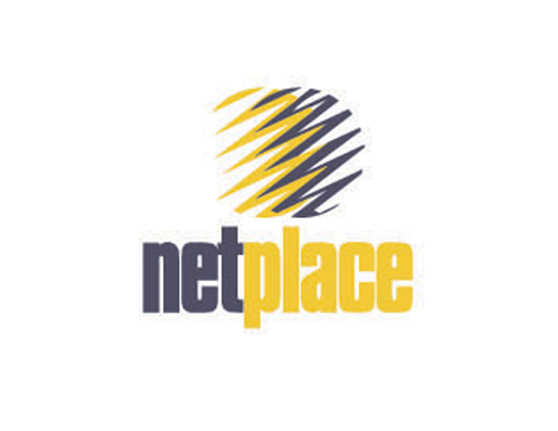 netplace國外速遞公司logo設(shè)計以動感的線條代表速度